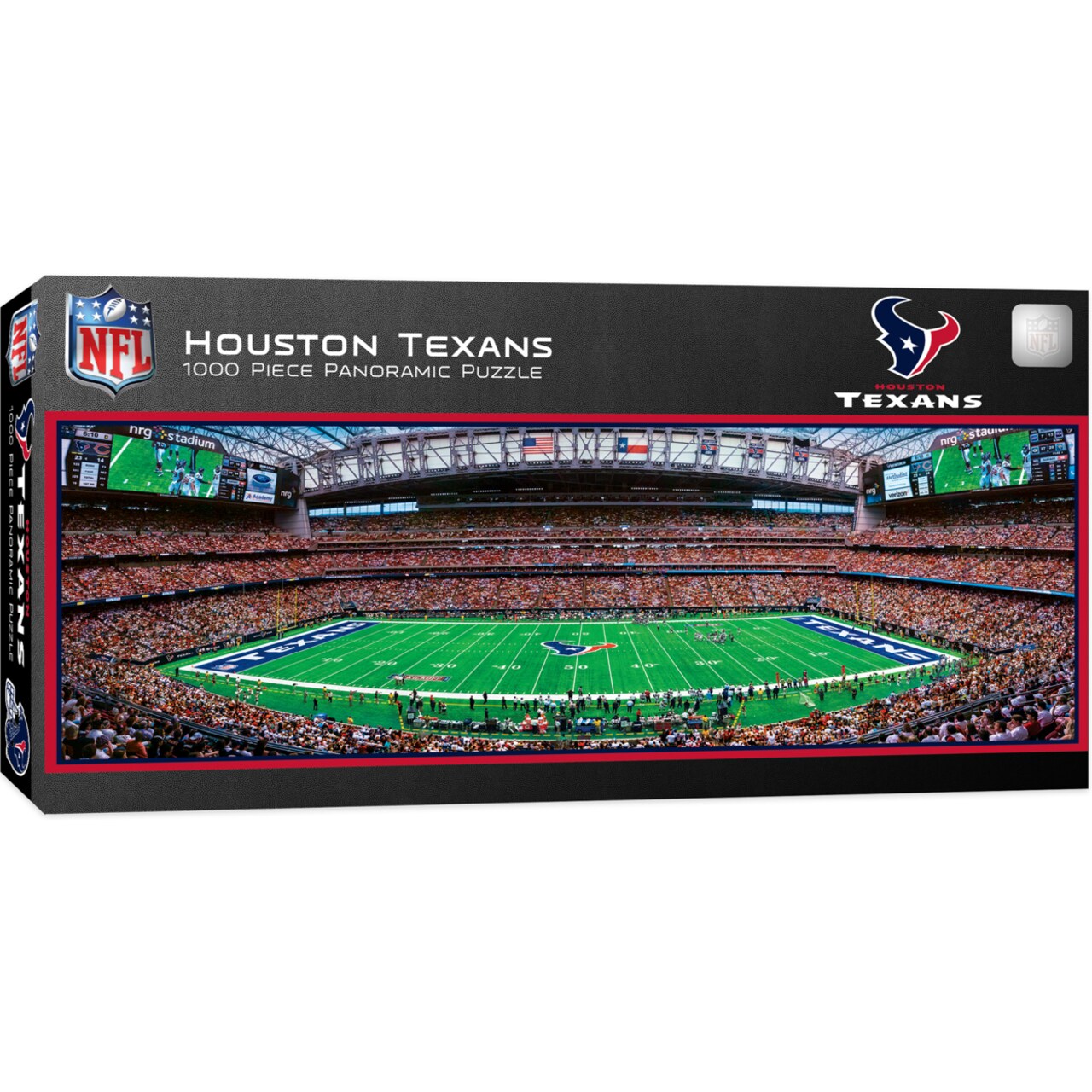 Masterpieces Sports Panoramic Puzzle - NFL Houston Texans Center View